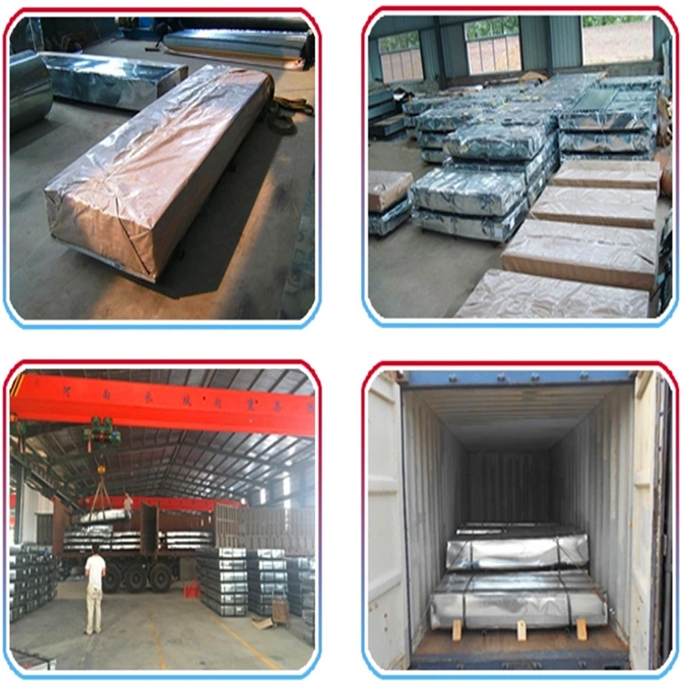 China Factory Roofing Tile Galvanized Corrugated Sheet for Prefab Houses