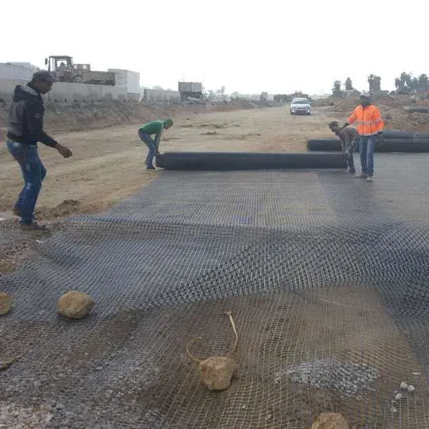 OEM Polypropylene Biaxial Geogrids Supplier for Soil Reinforcement Road Construction