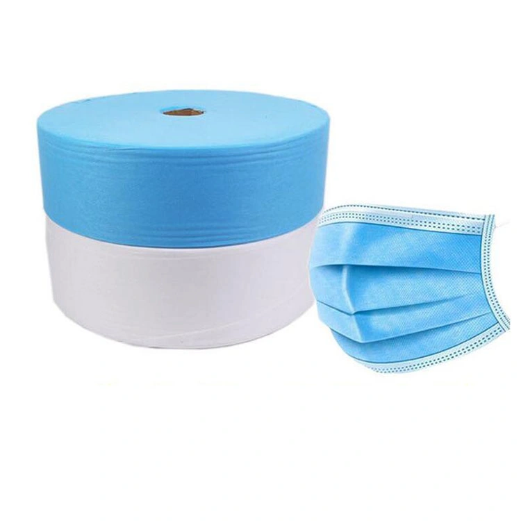 SMS SMMS Smmss Nonwoven Roll Fabric PP Polypropylene Spunmelt Nonwoven Cloth Filter Fabric