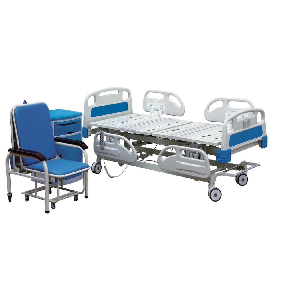 Hospital Product 5 Inch Luxury Covered Caster Hospital Bed (TN-858)