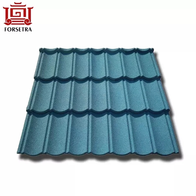 Unique Roofing Materials Lightweight Tiles Aluminum Zinc &amp; Stone Chips Coating Steel Sheet