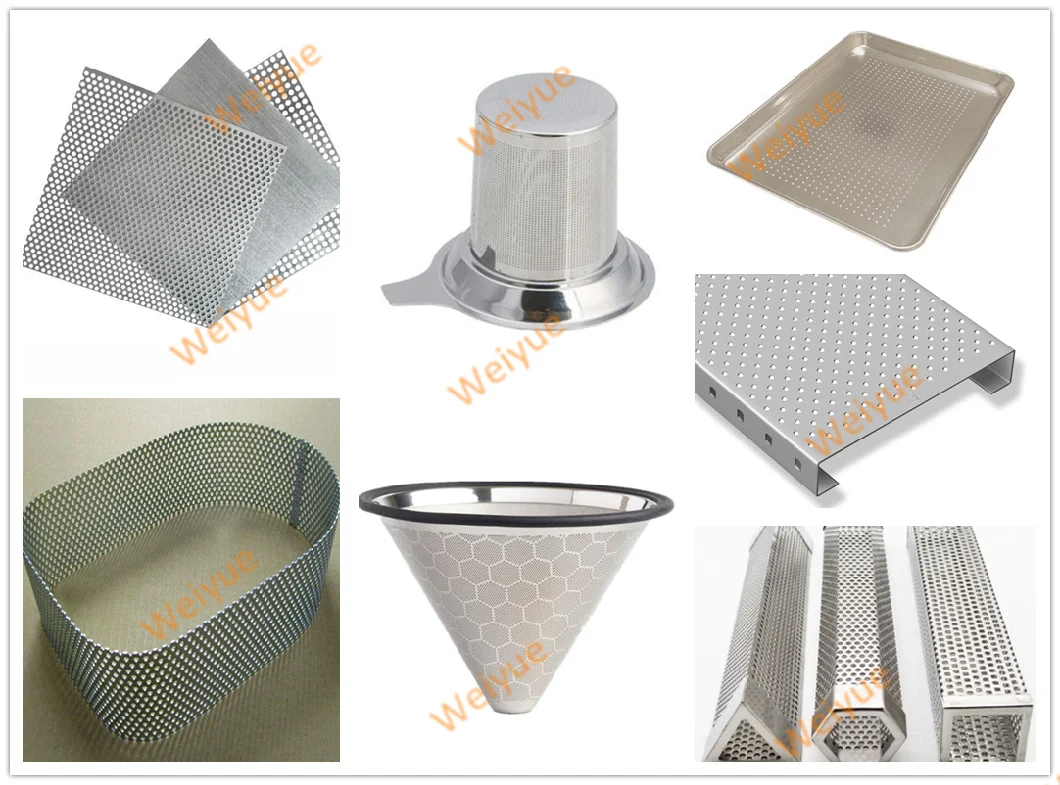 Punching Mesh Round Hole Perforated Aluminum Sheets for Decorative Metal Panels Fencing Galvanized Decorative Perforated Metal Mesh