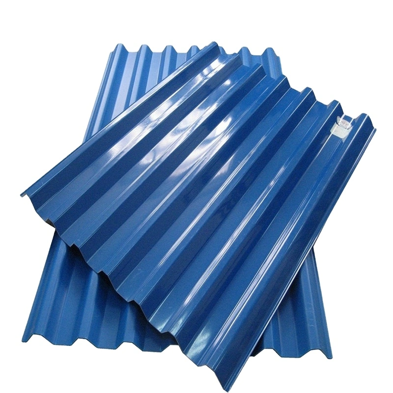 PPGI Steel Corrugated Sheet Galvanized Corrugated Steel Sheet White Prepainted 0.8mm Galvanized Steel Coil Z275/Metal for Roofing