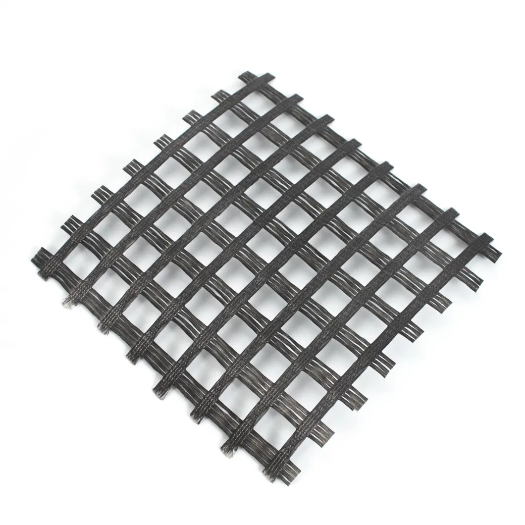 Warp-Knitting Biaxial Uniaxial Polyester Reinforced Composite Fiberglass Geogrid