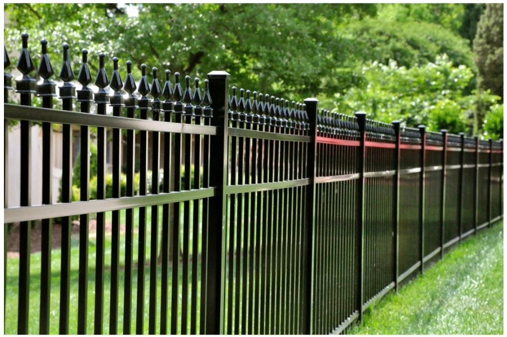 Professional Custom Decoration Wrought Iron Fence/Steel Fence/Metal Fence/Balcony Fence/Chain Fence/Security Fence/Garden Fence