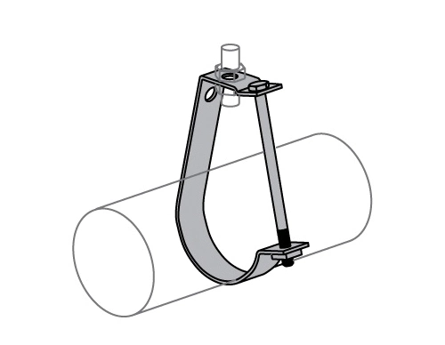 J-Type Steel Adjustable Conduit Hanger Pipe Hanger Carbon Steel