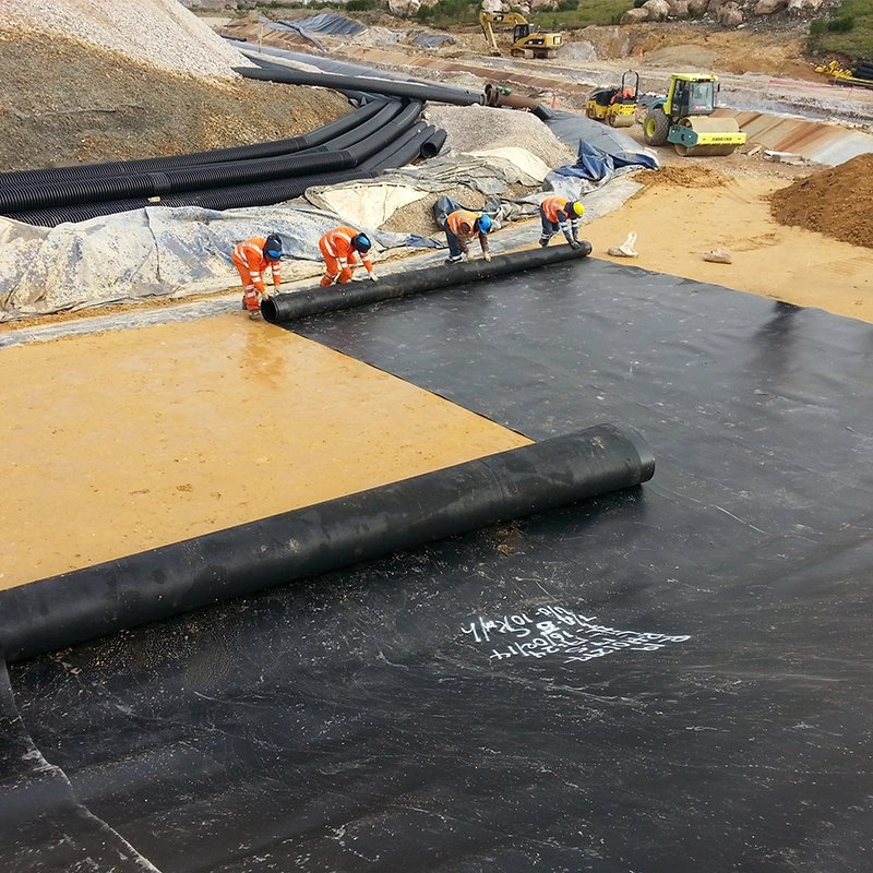 Factory Price 1.5mm GM 13 HDPE Geomembrane for Landfill Pond in The Philippines