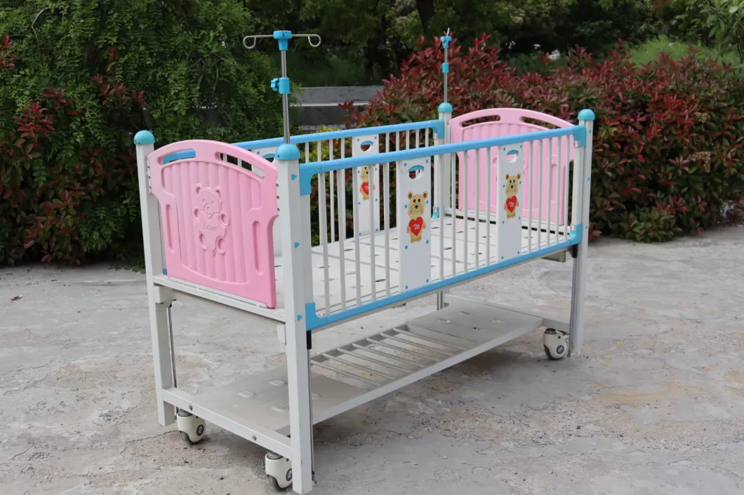 Stainless Steel Medical Child Care 2 Function Manual Paediatric Bed Medical Device	Patient Bed