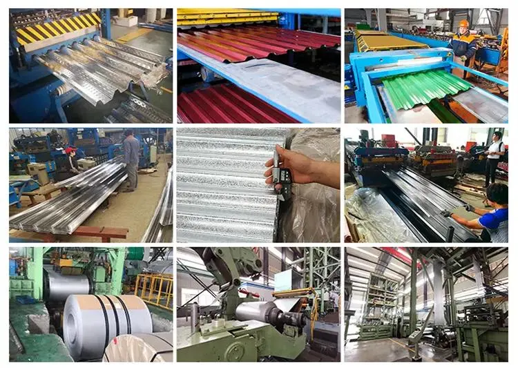 Gi Galvanized Galvalume Steel Corrugated Roofing Sheet 0.5mm Heat Resistant Roofing Sheets 24 Gauge 28gauge Dx51d Zincalum Aluminum Zinc Tile Metal Roof Sheet