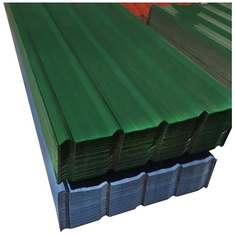 Steel Metal Builing Material Zinc Coated Corrugated Galvanized Steel Roofing Sheet