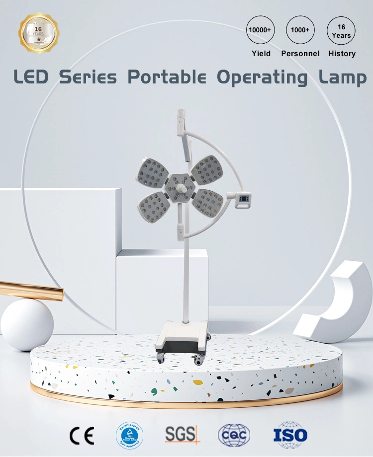 Medical LED Operation Light Shadowless Lamp Petal Type Surgical Operating Lamp