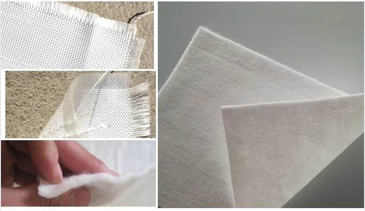 Top Selling Customized Short Yarn Geotechnical Cloth Non Woven Geotextile Fabric for Water Conservancy Construction