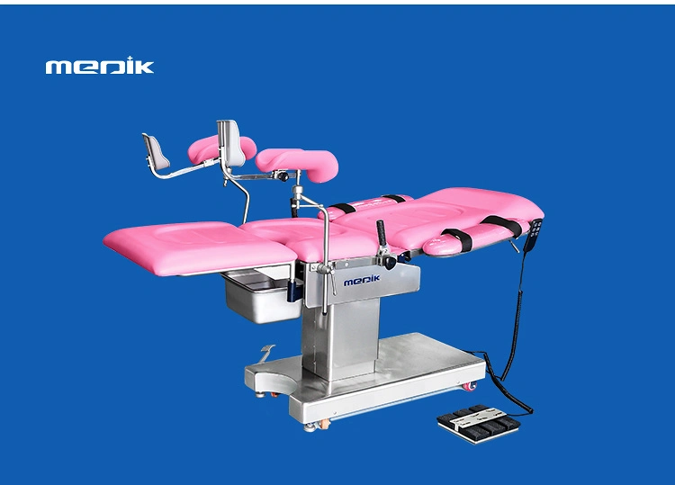 Mc-D05 Hospital Mobile Electric Gynecological Operating Table Delivery Table
