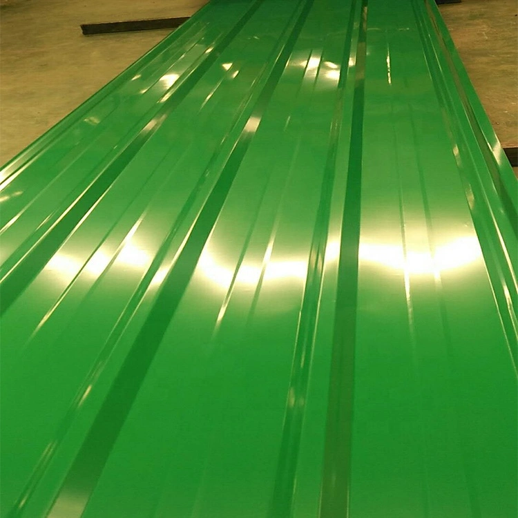 Customized Wholesale Corrugated Steel Roofing Iron Sheets Galvanized PPGI Metal Zinc Colour Coated Galvan Roofing Sheets