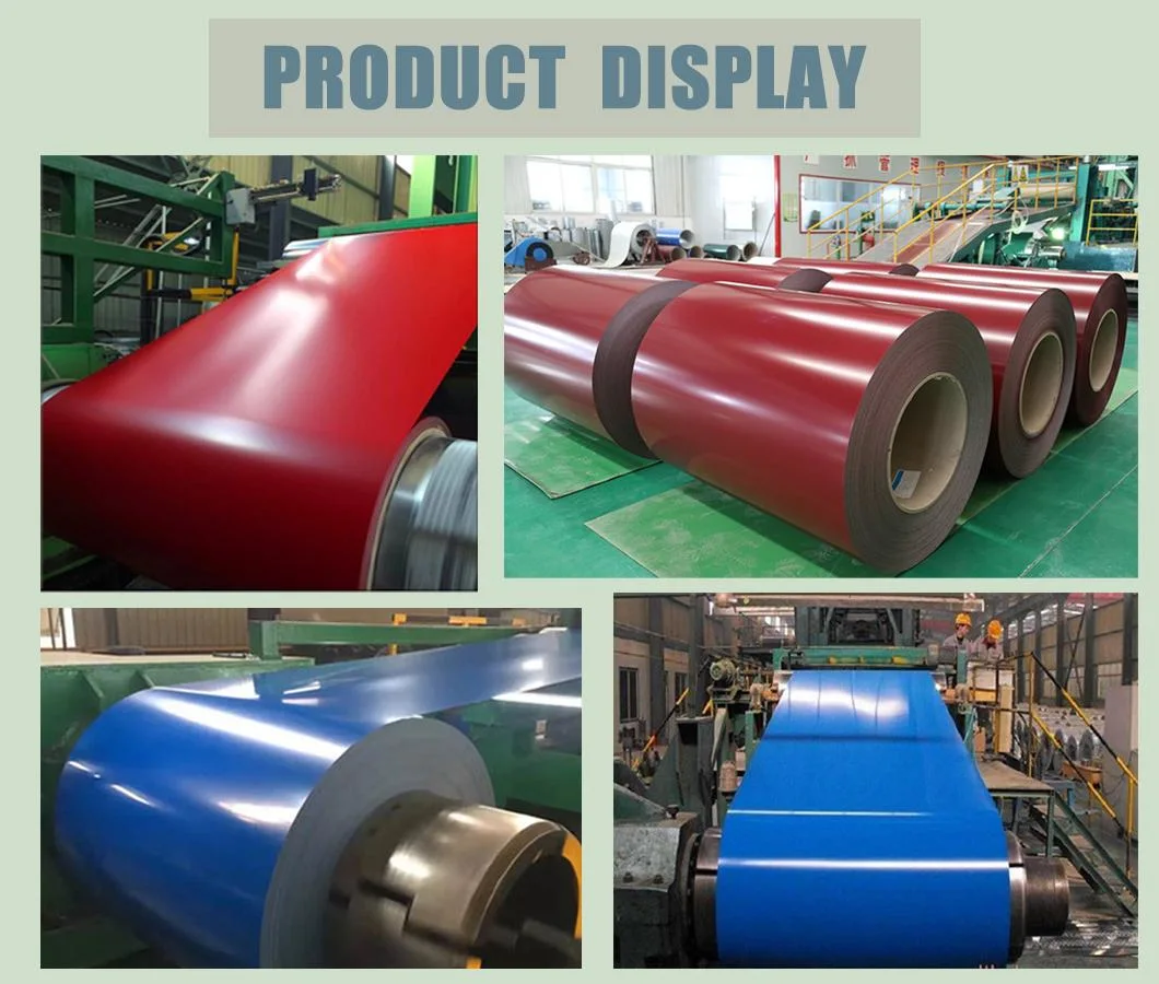 Wholesale Low Price Color Coated Prepainted Galvanized Steel Coil Sheet PPGL PPGI