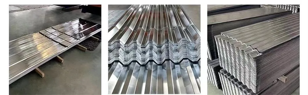 China Factory Seller Metal Galvanized Roofing Sheet Zinc Color Coated Corrugated Steel Sheet