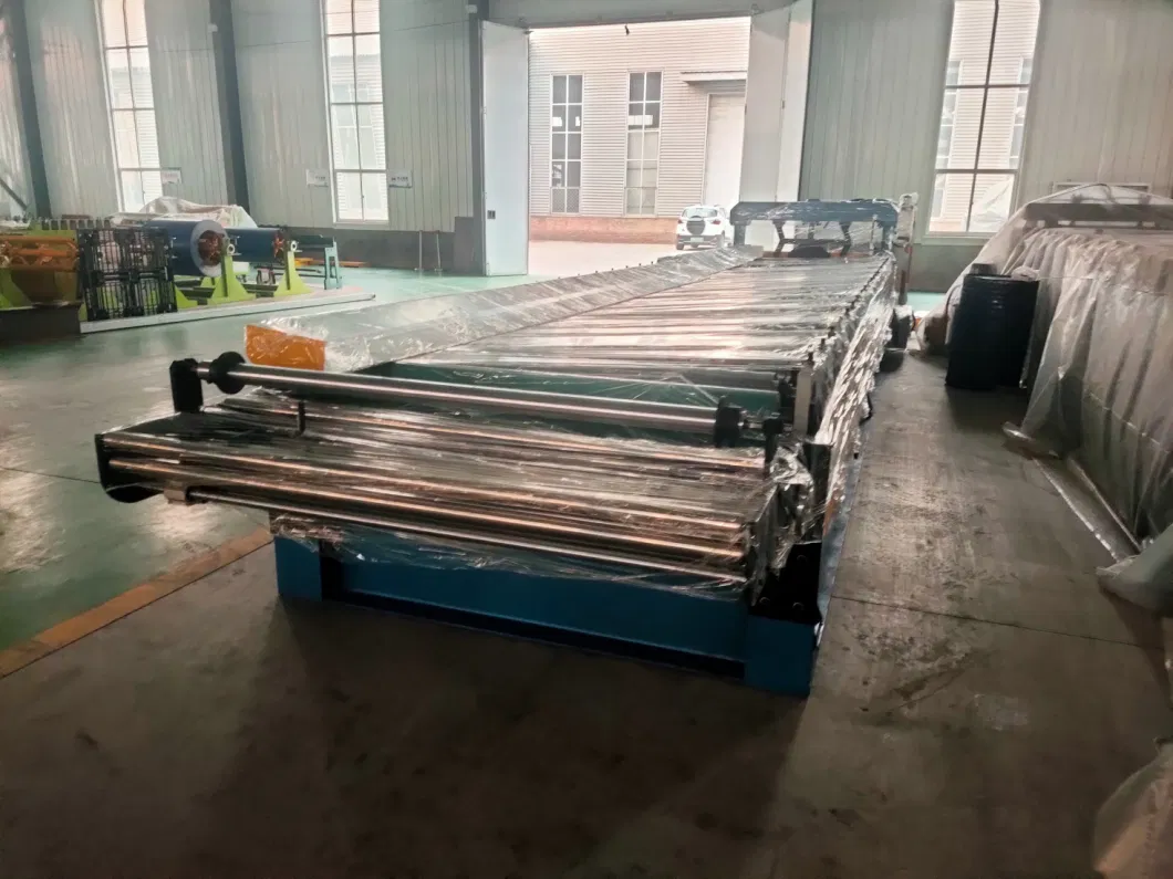 China New Designed Corrugated Roofing and Wall Sheet Machine Metal Roofing Galvanized Corrugated Machine Aluminium Corrugated Roofing Sheet Machine