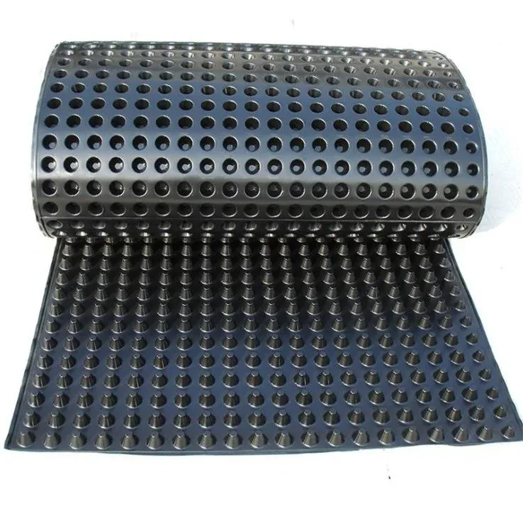 Plastic HDPE Dimple Drainage Board Mat for Roof Garden 2.0mm