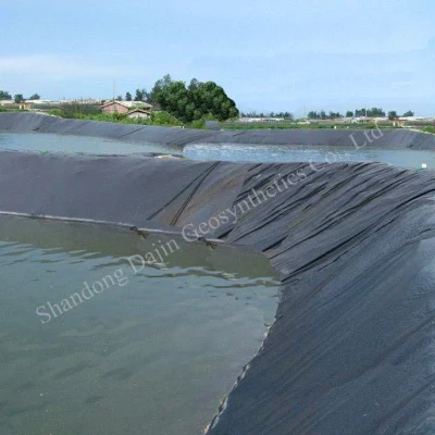 0,5 мм Fish Farm Pond Liner 0,7 мм водонепроницаемый Гемемембранд HDPE Liner Производитель 1 мм HDPE Geomembrane для Pond