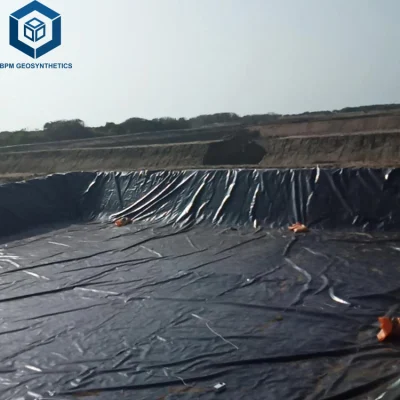  Минимальная толщина Geomembrane Harga Geo мембраны для добычи полезных ископаемых стеклоомыватели Пруд в южной части Судана