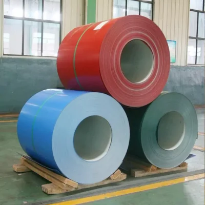  Chinese Supplier of G550 Prepainted Galvanized Wood Grain Printed PPGI Steel Coil with Low Price