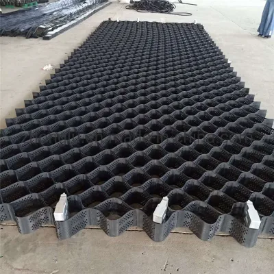  Geocell HDPE массу Grid для травяных сетка стабилизирующие гравий HDPE гравий Grid