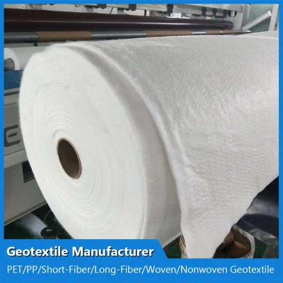  Дорога Geotextile ткань не тканого Geotextile против просачивания и фильтрации Волокно штапельное ткань полиэстер не из фильтра грубой очистки ткань