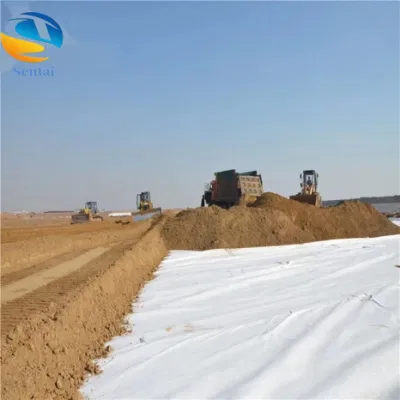 Недорогой полиэфирный нить Geotextile Поставщик