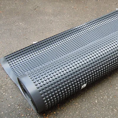 Завод Пираж Горячая продажа HDPE углубление мембрана Черный дренажный совет
