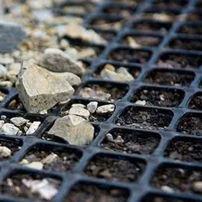 Продукция заземления Biaxial сварной полиэстер Subgrade Geogrid для