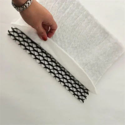  Кровля Садовый дренажный совет HDPE углубление мембрана Композитный дренаж водонепроницаемый Плата с однобоковым углублением Слив