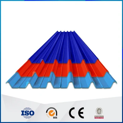 PPGI/PPGL/DX51D/Dx52D/Dx53D Az150 оцинкован/перфорирован/Gi/с цветным покрытием сталь подменная гофрированный лист алюминий цинк Сертификат подлинности с гальваническим покрытием, цвет листа подмены
