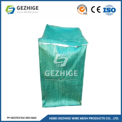Gezhige с покрытием ПВХ шестиугольная сетка из тканого материала Gabion Manufacturing Китай Высокотемпературная Сопротивление Woven Плантация Геотекстиль Bagfor Gabion Basket проволочная сетка