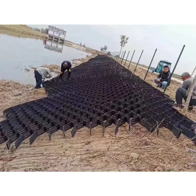  Пластиковый Geocell HDPE Geotextile пористый гравий стабилизирующих продуктов