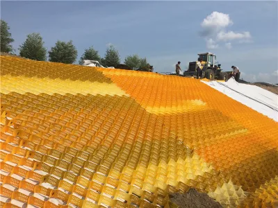  HDPE Контроль эрозии Geocell /удерживающая стенка Geocell для фиксации стенки Дорога
