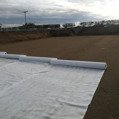  150 Г/М2 Защита PET Nonwoven Geotextile Fabric Supplier