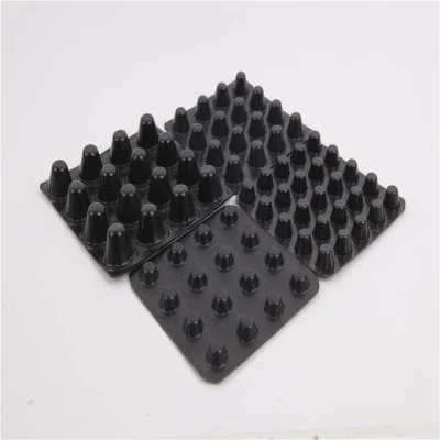  Дренажная плата HDPE для ландшафтного режима, 8 мм, с углублением по высоте