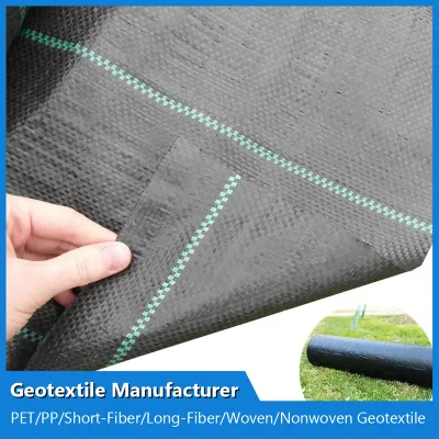 Полиэстер Пэт высокой прочности PP тканого Geotextile ткань для усилителя почвы для фильтрации и сепарации