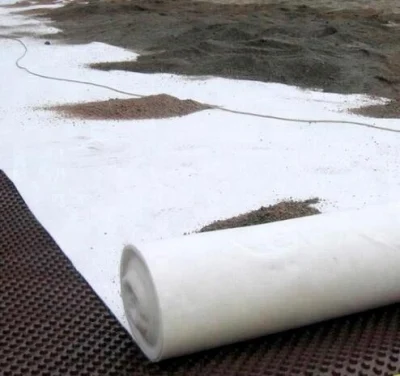  Высокая прочность PP тканого Geotextile для дорожного строительства