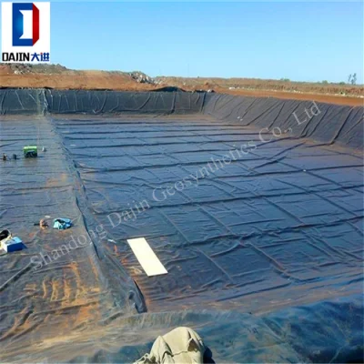 0,5 мм Fish Farm Pond Liner 0,7 мм водонепроницаемый Гемемембранд HDPE Liner Производитель 1 мм HDPE Geomembrane для Pond