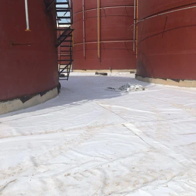 Против эрозии не тканого Geotextile ткань для продажи траншея сливы