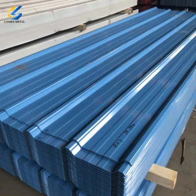  Цветные Prepainted оцинкованного листа крыши железа цена, цинк алюминий Gi гофрированной стальной лист, дешевые металлический лист крыши