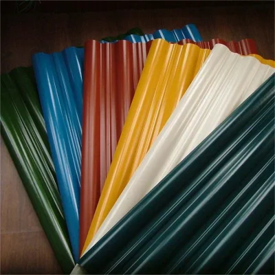  SGCC DX51D Холодная катаная PPGI PPGL PVDF PE с покрытием из полиэтилена Перфорированный лист спирального листа из оцинкованной стали, горячему оцинкованного алюминия Цена на гофрированный лист