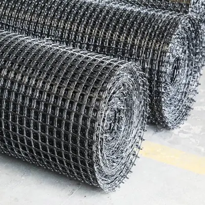 Горячая продажа стекловолокно/полиэстер PP/HDPE Биаксиальная геогрида