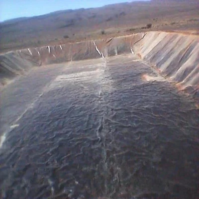 HDPE Geomembrane 60 MIL Smooth Black для Biogas