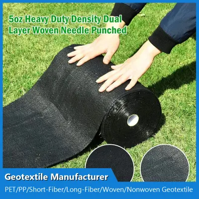 Полиэстер Пэт высокой прочности PP тканого Geotextile ткань для усилителя почвы для фильтрации и сепарации