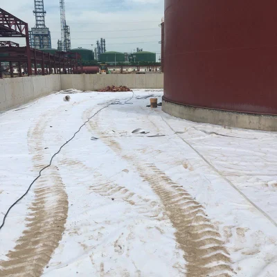 Против эрозии не тканого Geotextile ткань для продажи траншея сливы
