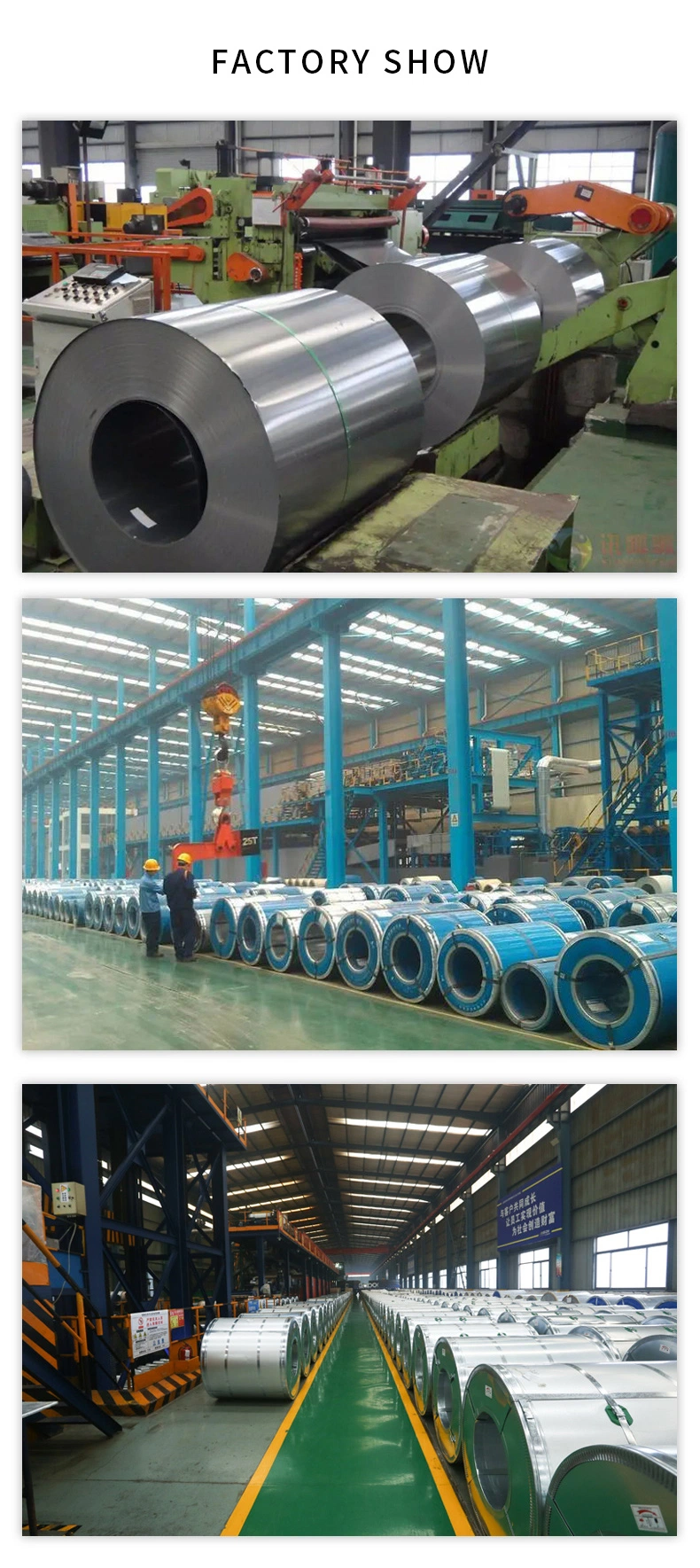 Chinese Factory Dx51d Z275 Zero or Regular or Small or Big Spangle Galvanized Steel Coil/Strip/Sheet Gi Coil