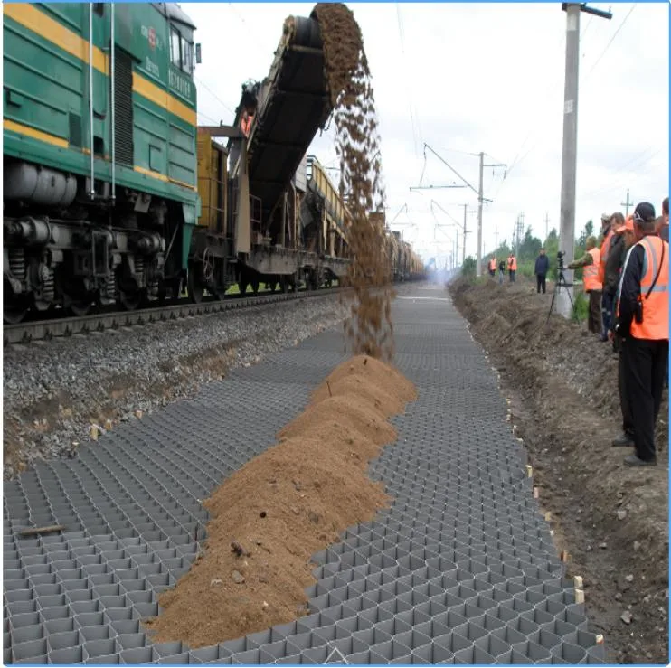 Driveway Road Slope Protection Paving Plastic Gravel Stabilizer HDPE Geocell for Sale