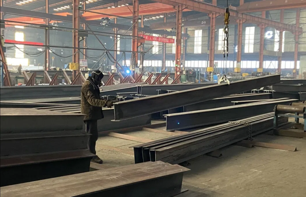 African Galvanized Structure Prefabricated Building/Steel Plant